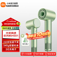 米家小米高速吹風(fēng)機(jī)H501 電吹風(fēng) 負(fù)離子護(hù)發(fā) 大風(fēng)力速干 溫柔小颶風(fēng) 米家高速吹風(fēng)機(jī)H501 森野綠普通裝