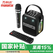 萬利達(dá)（Malata）KS-8家用音箱迷你手提藍(lán)牙音響戶外廣場舞演出街頭多功能黑色