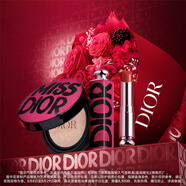迪奧DIOR【新品】魅惑唇膏口紅524+限定版氣墊緞光0N禮盒 七夕情人節