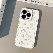 OLPAYins趣味滿屏雪人kitty適用于華為菲林oppo硬殼蘋果15保護(hù)套新iPhone14手機(jī)殼保護(hù)套 QJD1490滿屏雪人kitty vivoX20