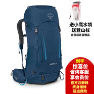 OSPREY 小鷹戶外登山包 Kestrel 38L48L58L68L雙肩背包男款旅行露營徒步 藍(lán)色38L L/XL