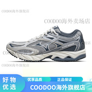 美津濃（MIZUNO）美津濃男女復(fù)古潮流機(jī)能運(yùn)動(dòng)風(fēng)緩震慢跑鞋WAVE ORION 05/灰/銀/暗藍(lán) 37