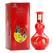 梅蘭春【自飲口糧】泰州芝麻香型糧食白酒 38度 500mL 1瓶 龍鳳呈祥 單瓶裝