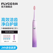 飛科電動牙刷成人軟毛情侶款生日禮物送男女朋友節(jié)日禮物 FT7105【浪漫粉】
