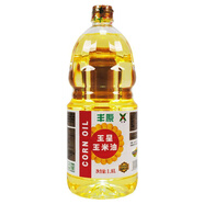 豐原食品 玉星玉米油 1.8L 非轉(zhuǎn)基因 物理壓榨 一級(jí)食用油 