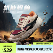 斯凱奇（Skechers）男鞋復(fù)古運動鞋拼接綁帶低幫跑步鞋戶外休閑鞋黑武士輕便運動鞋 TPMT灰褐色/多彩色 40 (255mm)