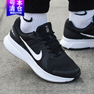 耐克（NIKE）運動鞋男鞋2025新款夏季RUN SWIFT 輕便透氣休閑鞋跑步鞋 CU3517-004黑色白 40