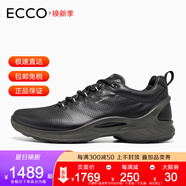 ECCO愛(ài)步小經(jīng)典男鞋春夏休閑鞋緩震舒適透氣運(yùn)動(dòng)鞋健步837514【現(xiàn)貨】 黑色837514-01001 42