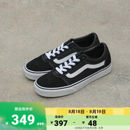 VANS范斯官方 Ward經(jīng)典黑個性街頭復古男鞋板鞋 黑色 39