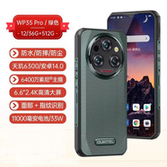 歐奇OUKITE  WP35 Pro三防智能手機指紋指紋人臉識別全網(wǎng)通5G雙卡11000毫安大電池防水防摔超長(cháng)待機 WP35pro 綠 5G版【36GB+512GB