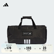 adidas大容量運(yùn)動健身斜挎手拎包男女春季新款阿迪達(dá)斯官方IM5523 黑色/白色   NS