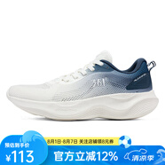 361°24夏季新款男士常規(guī)跑鞋 572422234 羽毛白/懷舊藍(lán) 42