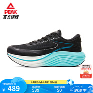 匹克【吳磊同款】態(tài)極舒跑4.0PRO跑鞋夏季新款厚底緩震慢跑透氣運(yùn)動鞋 黑色-男款 39