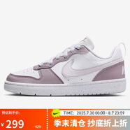 耐克NIKE女子休閑鞋 COURT BOROUGH 運(yùn)動(dòng)鞋DV5456-134白/粉紫37.5