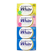 花王（KAO）日本原裝進(jìn)口花王香皂洗臉沐浴深層潔凈去垢肥皂潔面洗澡長(cháng)效留香 【4塊裝】牛奶2+玫瑰1+檸檬1