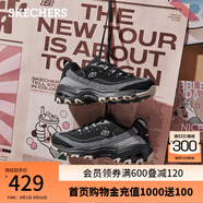 斯凱奇（Skechers）D'LITES系列時(shí)尚綁帶運(yùn)動(dòng)鞋896264 黑色/灰色/BKGY 36