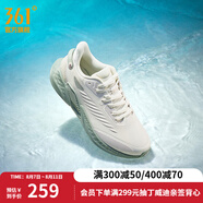 361度女鞋運(yùn)動(dòng)鞋【雨屏6.0】秋冬雨屏保暖防水緩震運(yùn)動(dòng)跑鞋女 【火山雨屏】羽毛白/淺煙綠 37
