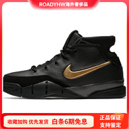 耐克（NIKE）ZoomKobe1ProtroMambaDay曼巴日kobe1舒適高幫復(fù)古籃球鞋男款黑 41