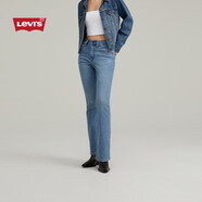 Levi's李維斯24秋季新款女士725高腰微喇加絨牛仔長褲