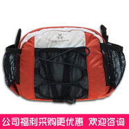 曼哥夫大容量戶外騎行腰包斜挎徒步腰包多功能專柜 橙色