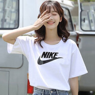 耐克（NIKE）男裝女裝 2026夏季半袖運動(dòng)服圓領(lǐng)短袖時(shí)尚體恤休閑大碼T恤 白色/女裝貨號/LOGO 建議拍大一碼 2XL
