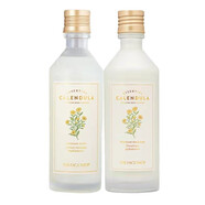 菲詩(shī)小鋪  THEFACESHOP菲詩(shī)小鋪（THE FACE SHOP）金盞花水乳保濕補(bǔ)水護(hù)膚女柔膚水干皮 金盞花清潤(rùn)保濕乳液+保濕爽膚水
