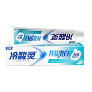 冷酸靈牙膏專研抗敏感薄荷味清新口氣 井鹽爽白220g