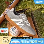 駱駝（CAMEL）【駱駝星空】德訓(xùn)鞋2025春季新款復(fù)古板鞋輕便軟彈百搭情侶運動鞋 G15S136014 元祖灰 男 42