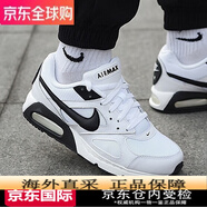 耐克（NIKE）男鞋新款A(yù)IR MAX氣墊鞋緩震運動鞋休閑鞋透氣跑步鞋 580518-106白色黑鉤 39