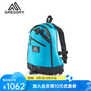 GREGORY格里高利FINE DAY戶外運(yùn)動(dòng)雙肩包男女跑步背包徒步多功能旅行背包 綠松石色-16L