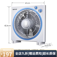 先鋒電風(fēng)扇臺(tái)式轉(zhuǎn)頁(yè)扇機(jī)械家用鴻運(yùn)扇學(xué)生宿舍床頭定時(shí)10寸/12寸 12寸