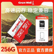 長(cháng)城（Great Wall）內存卡256g行車(chē)記錄儀專(zhuān)用存儲卡攝像頭監控手機高速tf卡 256GB 攝像頭行車(chē)記錄儀無(wú)人機廣泛兼容