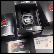 卡西歐（CASIO）G-SHOCKG-5600E-1D光能防水手表G-5600UE太陽(yáng)能方塊 G-5600UE-1 光能