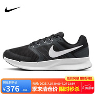耐克NIKE女跑步鞋緩震透氣RUN SWIFT 3運(yùn)動鞋DR2698-002黑白38