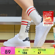 特步男女鞋情侶小白鞋板鞋運動(dòng)鞋板鞋夏季透氣男女鞋子