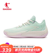 喬丹毒牙3.0專業(yè)實(shí)戰(zhàn)籃球鞋男鞋巭科技減震回彈運(yùn)動(dòng)鞋男楊策同款戰(zhàn)靴 玉簪綠/香草黃 46