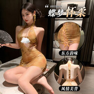 霏慕情趣內(nèi)衣性感旗袍誘惑夫妻高檔純欲透視刺激約會睡衣制服戰(zhàn)袍ZY46