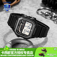 卡西歐（CASIO） 男表女表卡西歐手表男女情侶表學(xué)生時(shí)尚運(yùn)動(dòng)表太陽能雙顯電子表 WS-1600H-1AVPF大師黑 10年電量