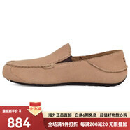 UGGUpshaw TS 羊皮 休閑舒適 豆豆鞋 男款 沙色 沙色 40