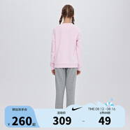 NIKE3BRAND 耐克童裝男女童衛(wèi)衣+褲子2件套秋季兒童衛(wèi)衣長(zhǎng)褲套裝
