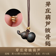 匠心尋藝越南芽莊奇楠天然沉香葫蘆吊墜車掛真品文玩飾品掛件項鏈手機掛鏈 款式一