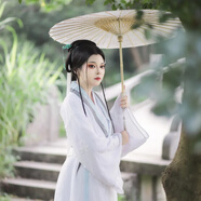 沐潼熊白蛇緣起周邊cos服小白全套服裝女寶青坊主狐妖女古裝漢服動(dòng)漫周 服裝全套+假發(fā)+發(fā)簪+鞋子 S