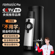 romusic卡祖笛口笛專業(yè)演奏型金屬卡祖笛小眾簡單易學(xué)樂器初學(xué)者 銀色