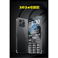 天語（K-Touch）【現(xiàn)貨速發(fā)】天語2024年新款4G通老年人手機(jī)機(jī)身學(xué)生手機(jī)戒網(wǎng)神器智能語音王大字大聲非智能直板手 磨砂黑 4G_(95成)新_餐二_16MB
