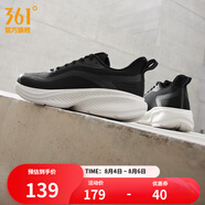 361度男鞋運動(dòng)鞋2023年秋季新款男常規跑鞋 曜石黑/馥郁橙 43