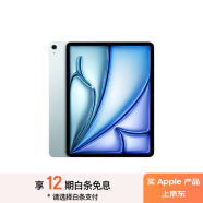 Apple/蘋果 iPad Air 11英寸 M2芯片 2024年新款平板電腦(Air6/512G WLAN版/MUWM3CH/A)藍色