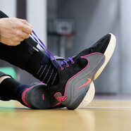 耐克（NIKE）男鞋 Lebron21 勒布朗詹姆斯21代氣墊戰靴實(shí)戰訓練緩震運動(dòng)籃球鞋 FZ1095-001黑紫/22代 42.5