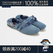 始祖鳥(niǎo)（ARC'TERYX）【張元英同款】Tommy25新款春夏女裝針扣雙綁帶牛仔瑪麗珍鞋02782 水洗藍1CR 36