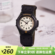 卡西歐手表 學(xué)生運動簡約石英小黑表 休閑指針防水初高中生手表七夕禮物 FT-500WC-3B森林人綠色