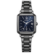 西鐵城（CITIZEN）Hikari系列 流星雨主題限量版經(jīng)典小方表級鈦閃耀電波男女手表 ES9504-50E